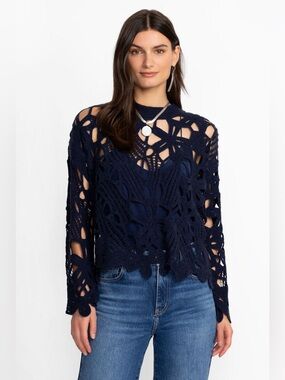 Johnny Was The Crochet Pullover